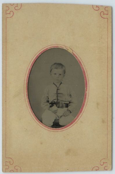 1877 Tintype Joe McGinnity age 6